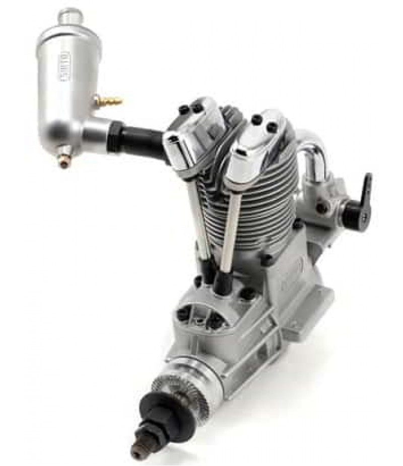 Saito Engines 100 FA-AAC Four Stroke Glow Engine w/Muffler: QQ