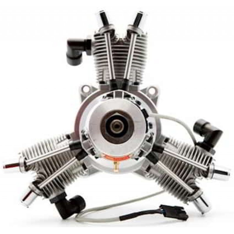 Saito Engines FG-60R3 60cc 3 Cylinder Gas Radial Engine: CA