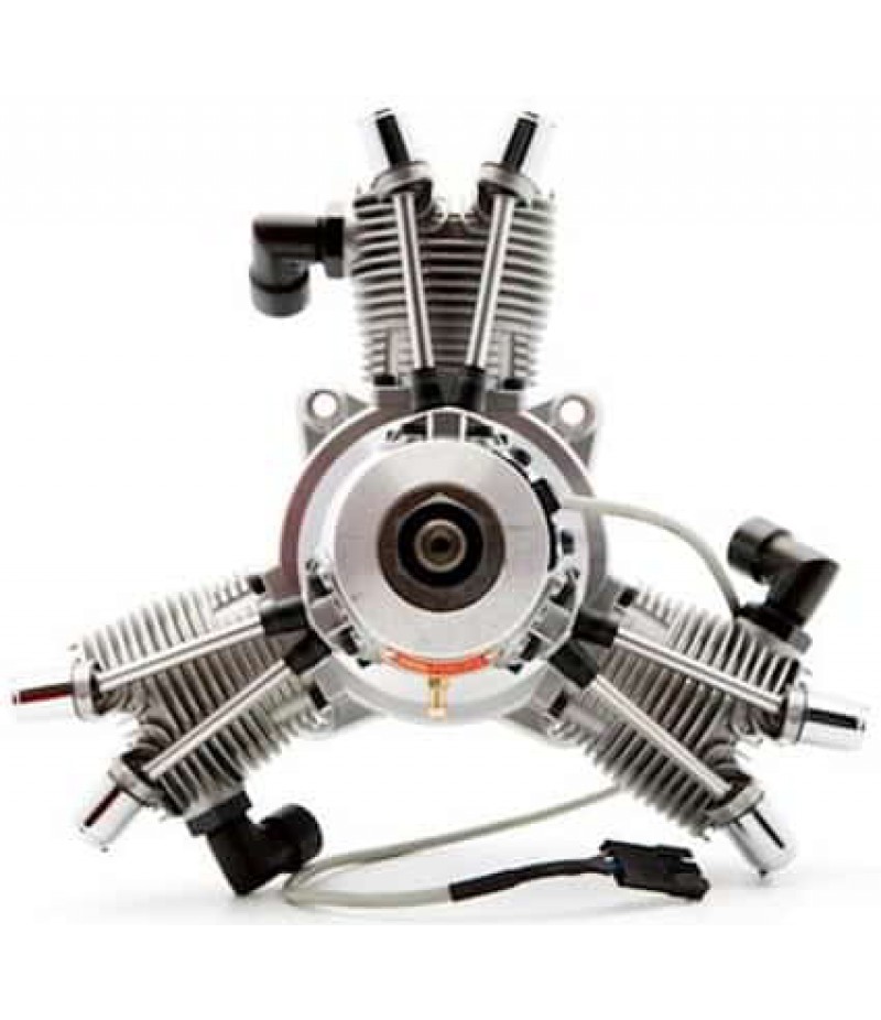 Saito Engines FG-60R3 60cc 3 Cylinder Gas Radial Engine: CA