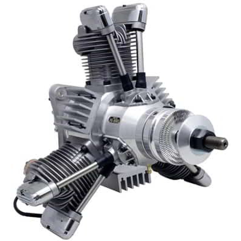 Saito Engines FG-90R3 90cc 3-Cylinder Gasoline Radial Engine