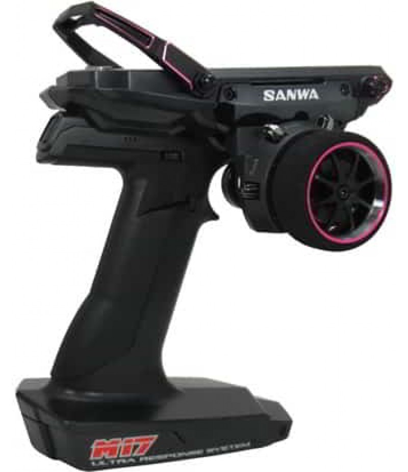 Sanwa/Airtronics Limited Edition M17 FH5 4-Channel 2.4GHz Radio System (Pink) w/RX-493i Receiver