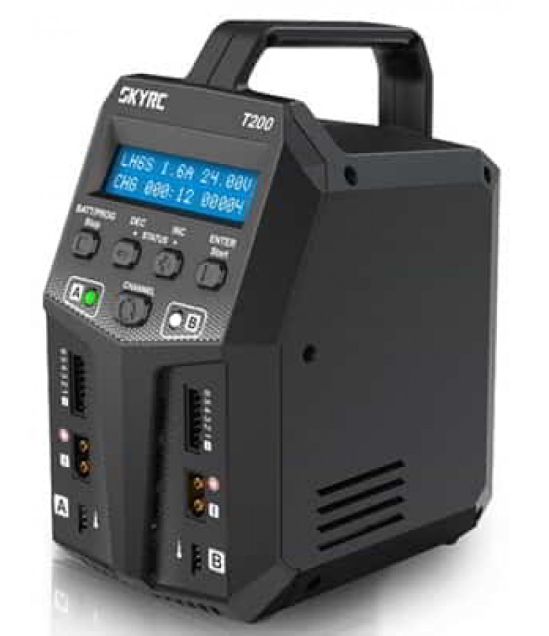 SkyRC T200 Dual AC/DC Battery Charger (6S/10A/100W x2)