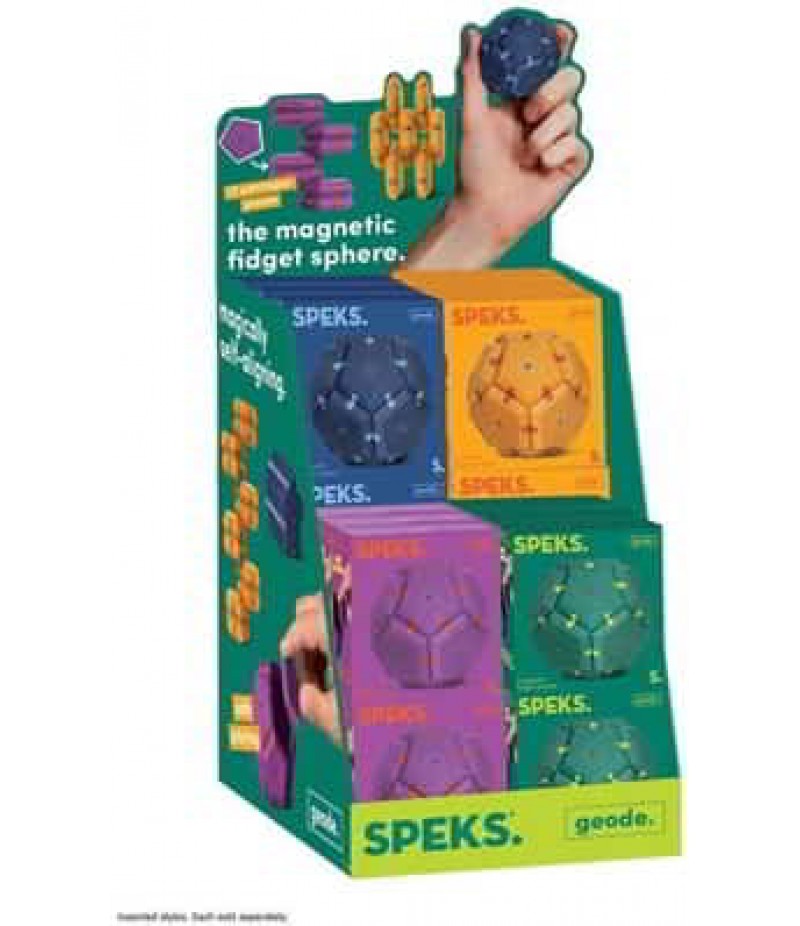 Speks Geode Magnetic Fidget Sphere