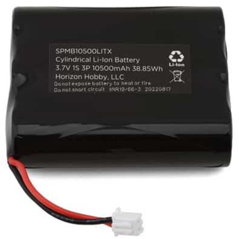 Spektrum 3.7V 10,500mAh 1S iX20 Transmitter Battery SPMB10500LITX