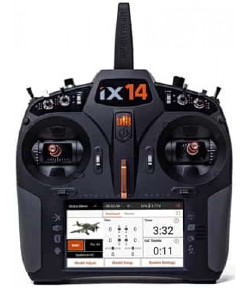 Spektrum RC iX14 2.4GHz DSMX 14-Channel Radio System (Transmitter Only)