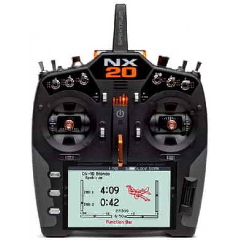 Spektrum RC NX20 2.4GHz DSMX 20-Channel Radio System (Transmitter Only)