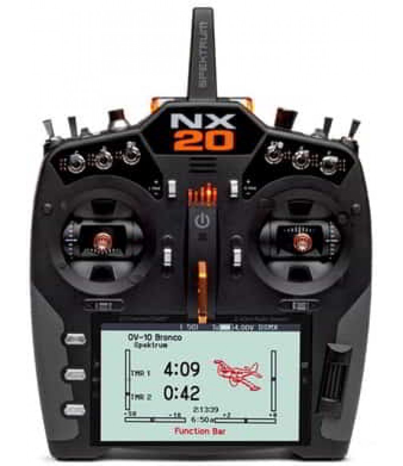 Spektrum RC NX20 2.4GHz DSMX 20-Channel Radio System (Transmitter Only)