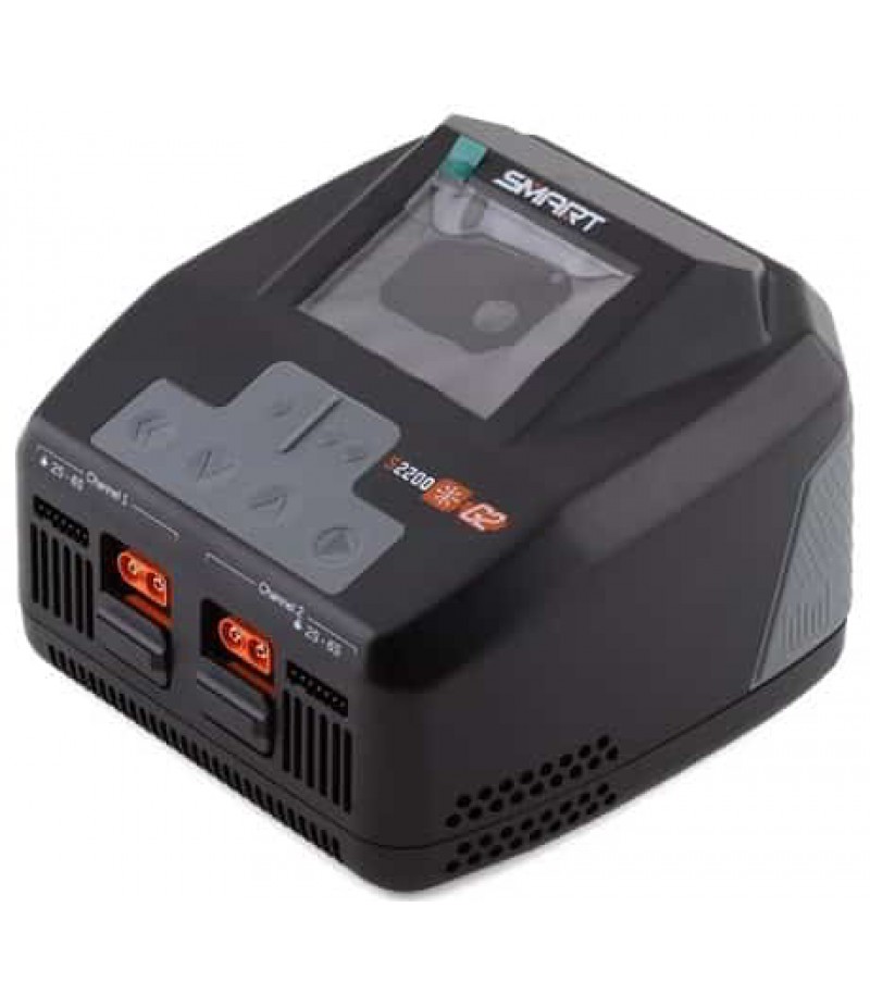 Spektrum S2200 G2 AC 2x200W Smart Charger SPMXC2010