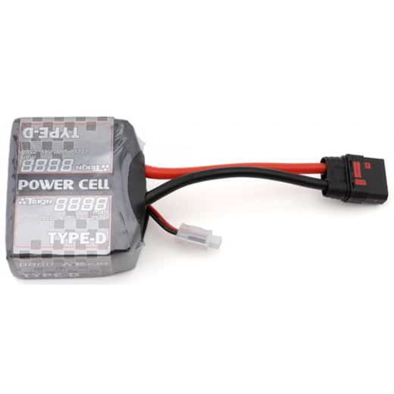 Tekin Titanium Power Cell 2S LiPo Drag Race Battery 250C (7.4V/8888mAh) w/QS8 Connector