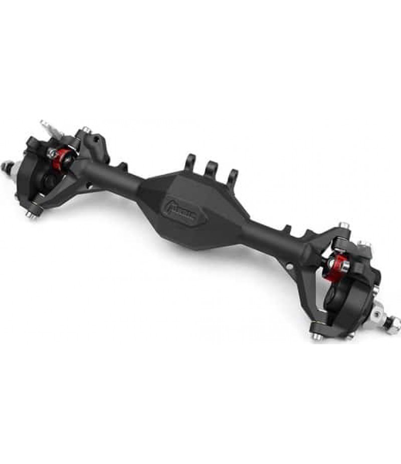 Vanquish Products Currie Portal F9 SCX10 II Front Axle Kit (Black)