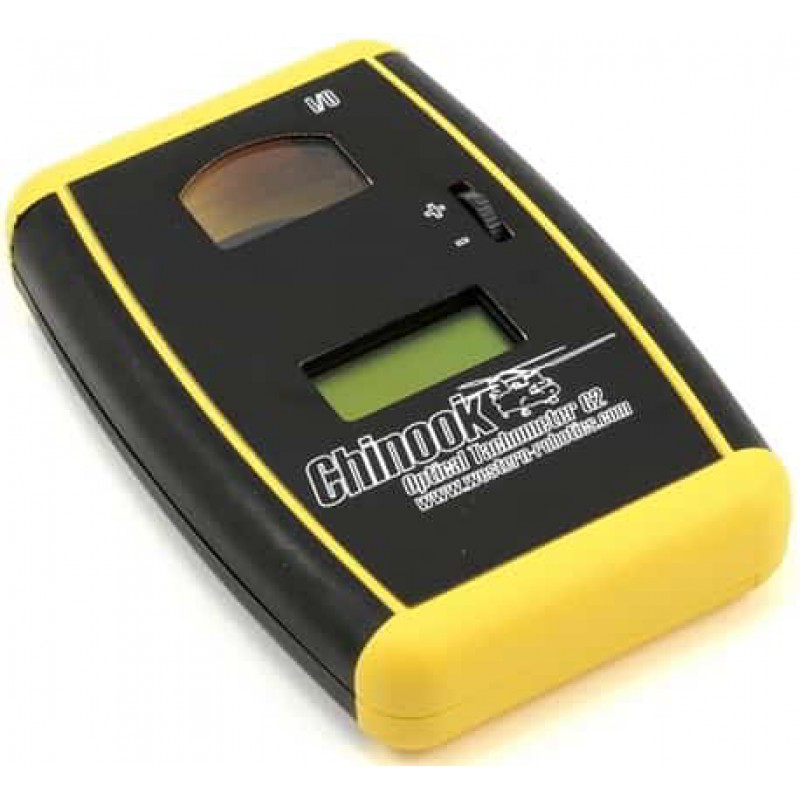 Western Robotics Chinook G2 Elite Optical Tachometer (Yellow) (2-4 Blades)