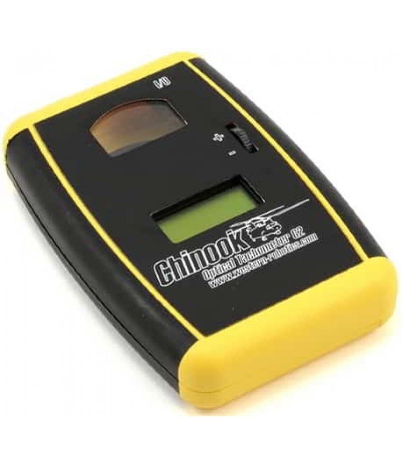 Western Robotics Chinook G2 Elite Optical Tachometer (Yellow) (2-4 Blades)