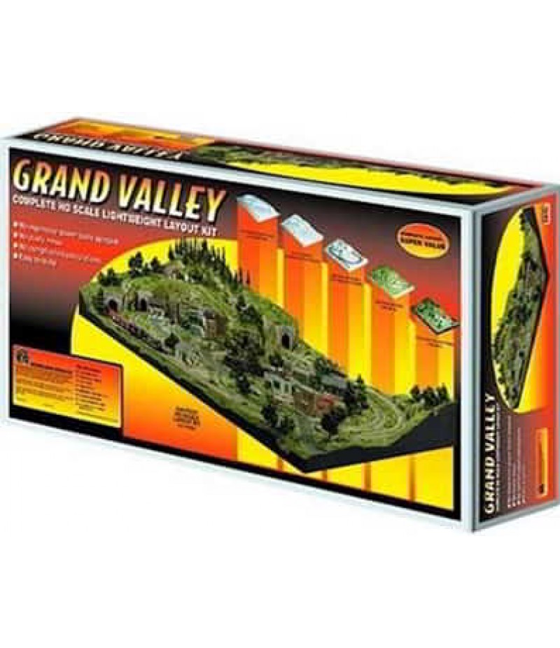 Woodland Scenics HO Grand Valley Layout Kit