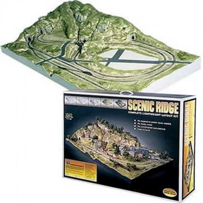 Woodland Scenics Scenic Ridge Layout Kit (N Scale)