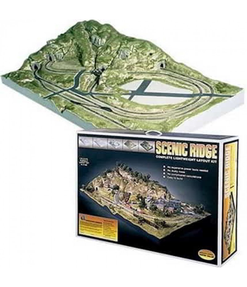 Woodland Scenics Scenic Ridge Layout Kit (N Scale)