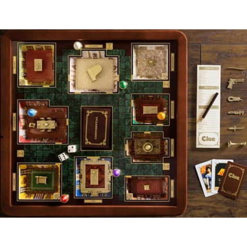 WS Games Company Clue Luxury Edition Board Game