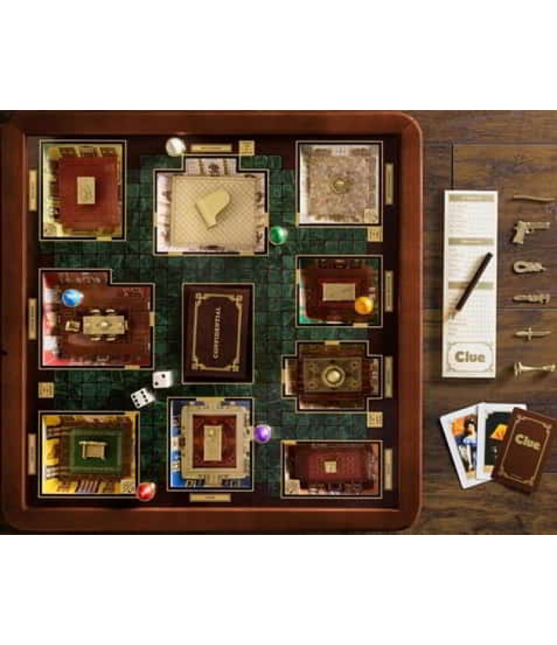 WS Games Company Clue Luxury Edition Board Game