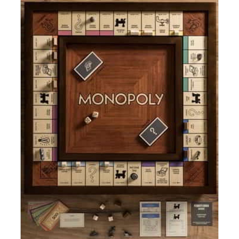 WS Games Company Monopoly Heirloom Edition Board Game