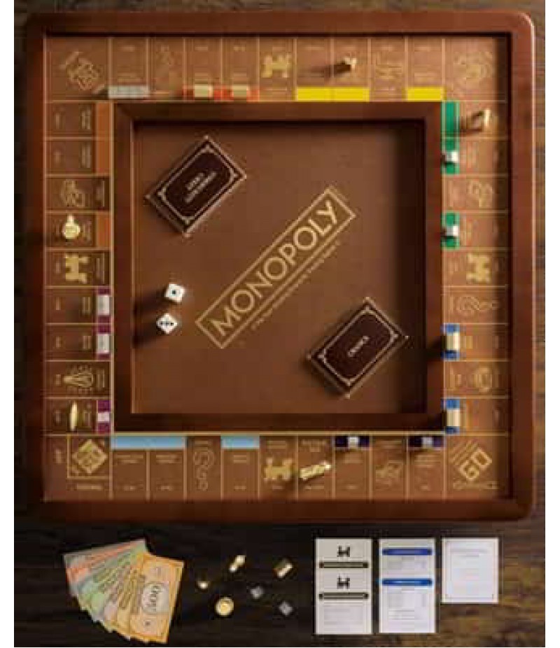 WS Games Company Monopoly Luxury Edition Board Game