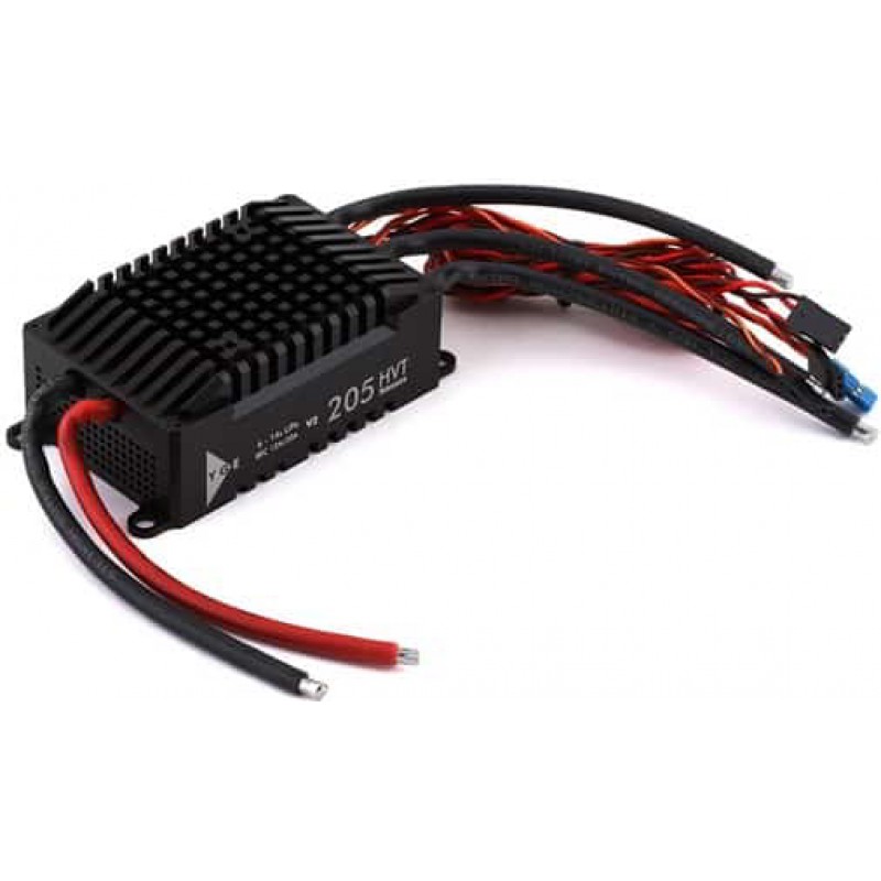 YGE 205A HV Telemetry ESC w/BEC (Black)