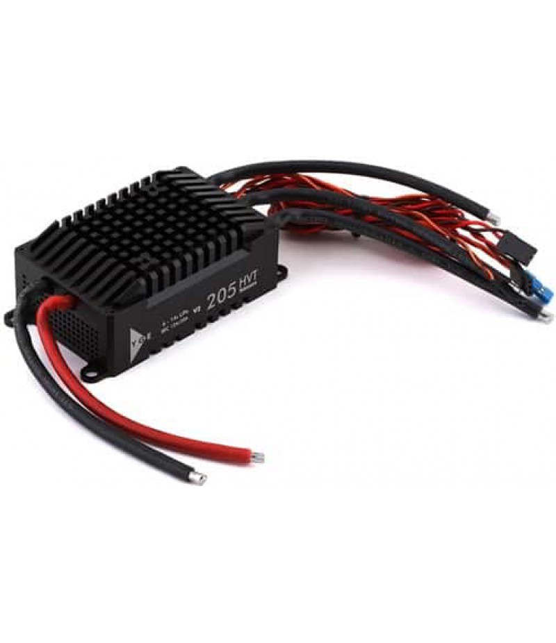 YGE 205A HV Telemetry ESC w/BEC (Black)