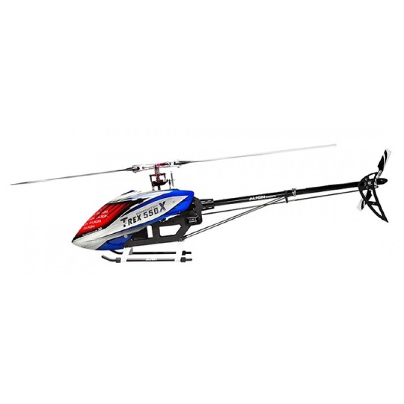 Align T-REX 550X Dominator Super Combo Helicopter Kit w/BeastX, ESC, Motor, Servos & CF Blades