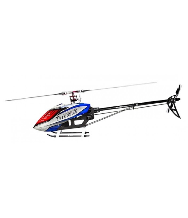 Align T-REX 550X Dominator Super Combo Helicopter Kit w/BeastX, ESC, Motor, Servos & CF Blades