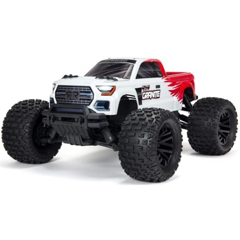 Arrma Granite 4x4 MEGA 550 RTR 1/10 Monster Truck (Red) w/Spektrum SLT3 2.4GHz Radio