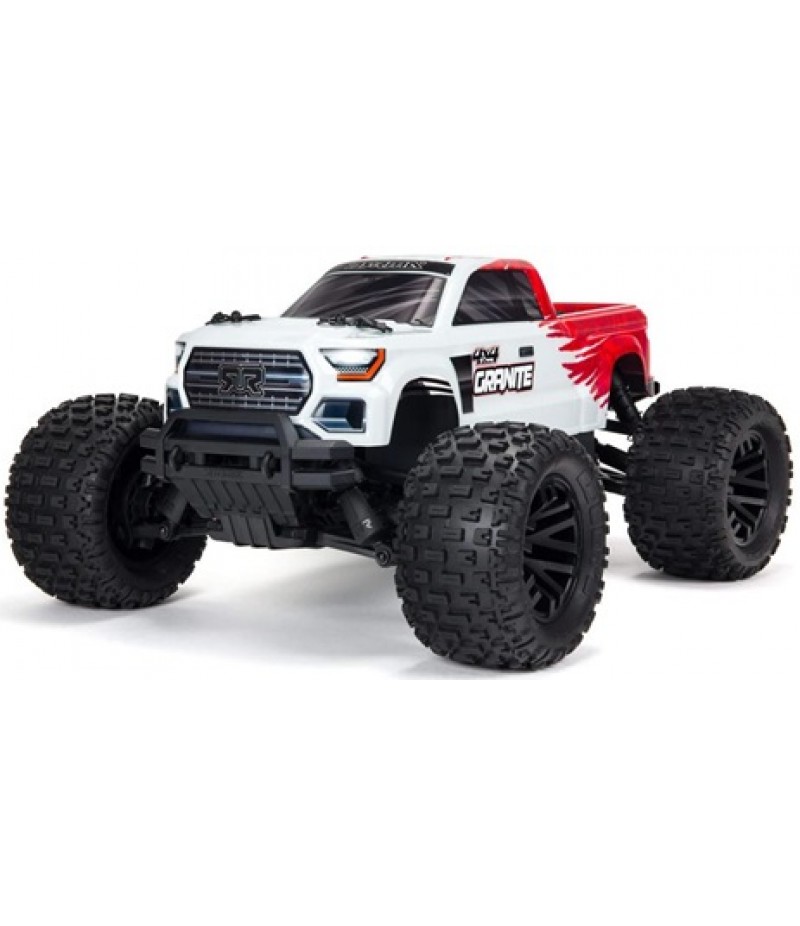 Arrma Granite 4x4 MEGA 550 RTR 1/10 Monster Truck (Red) w/Spektrum SLT3 2.4GHz Radio