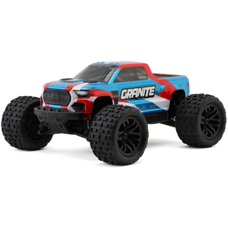 Arrma Granite Grom MEGA 4WD 380 Brushed 1/18 Monster Truck RTR (Blue) w/SLT2 2.4GHz Radio, Battery & Charger