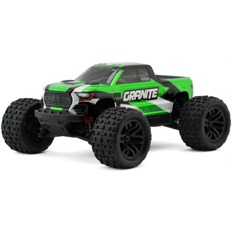 Arrma Granite Grom MEGA 4WD 380 Brushed 1/18 Monster Truck RTR (Green) w/SLT2 2.4GHz Radio, Battery & Charger