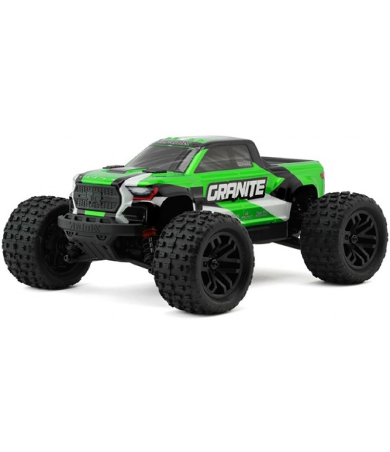 Arrma Granite Grom MEGA 4WD 380 Brushed 1/18 Monster Truck RTR (Green) w/SLT2 2.4GHz Radio, Battery & Charger