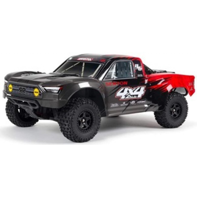 Arrma Senton 4X4 MEGA 550 1/10 RTR Short Course Truck (Red) w/Spektrum SLT3 2.4GHz Radio