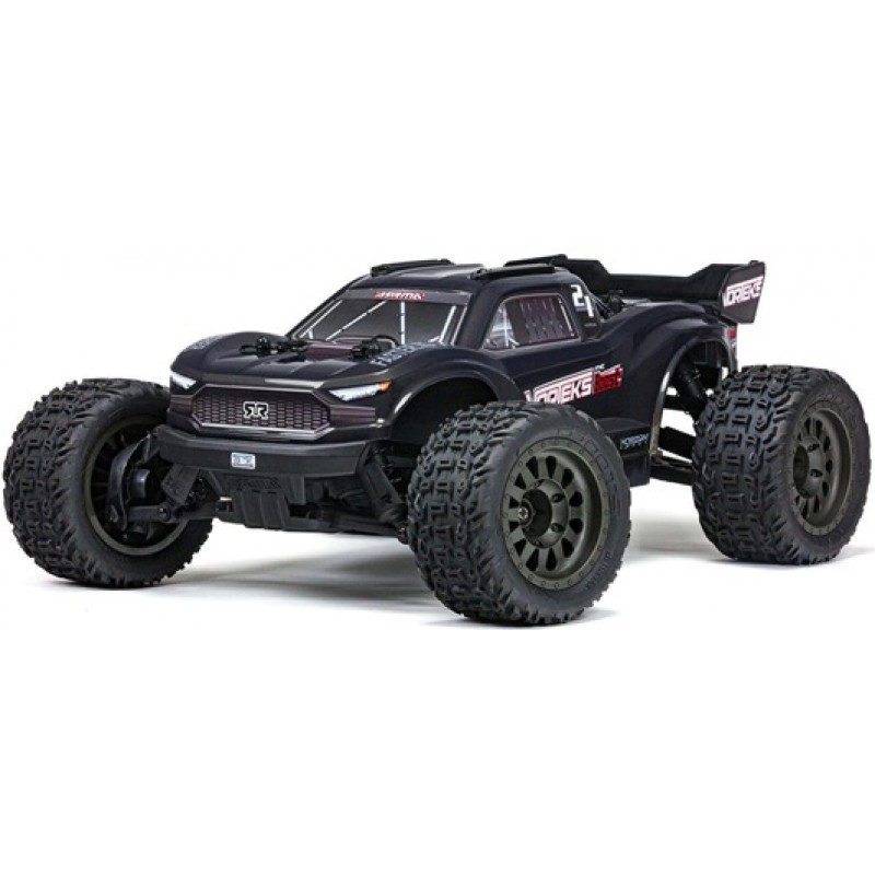 Arrma Vorteks 4X2 BOOST 1/10 Electric RTR Stadium Truck (Gun Metal) w/SLT2 2.4GHz Radio