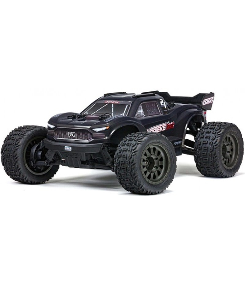 Arrma Vorteks 4X2 BOOST 1/10 Electric RTR Stadium Truck (Gun Metal) w/SLT2 2.4GHz Radio