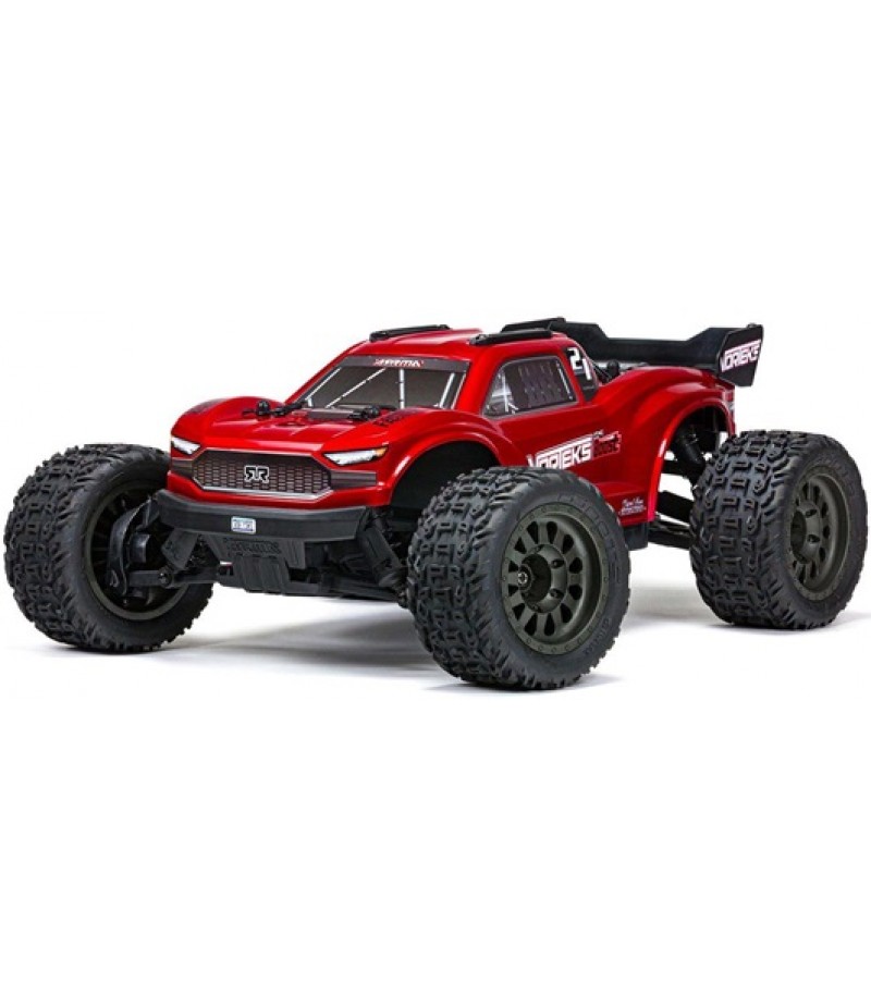 Arrma Vorteks 4X2 BOOST 1/10 Electric RTR Stadium Truck (Red) w/SLT2 2.4GHz Radio