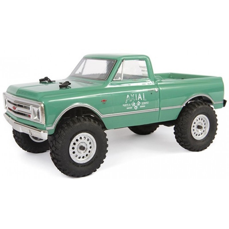 Axial 1/24 SCX24 1967 Chevrolet C10 4WD Truck Brushed RTR (Light Green)