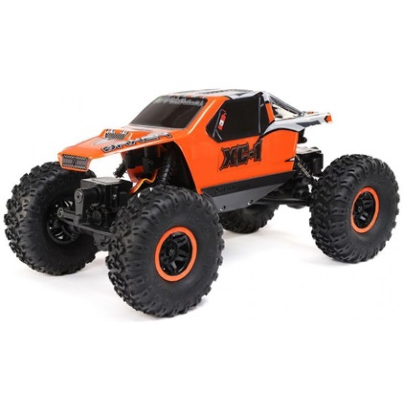 Axial AX24 XC-1 1/24 4WD RTR 4WS Mini Crawler (Orange) w/2.4GHz Radio, Battery & Charger