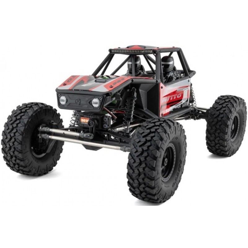 Axial Capra 1.9 4WS Unlimited Trail Buggy 1/10 RTR 4WD Rock Crawler (Black) w/DX3 2.4GHz Radio