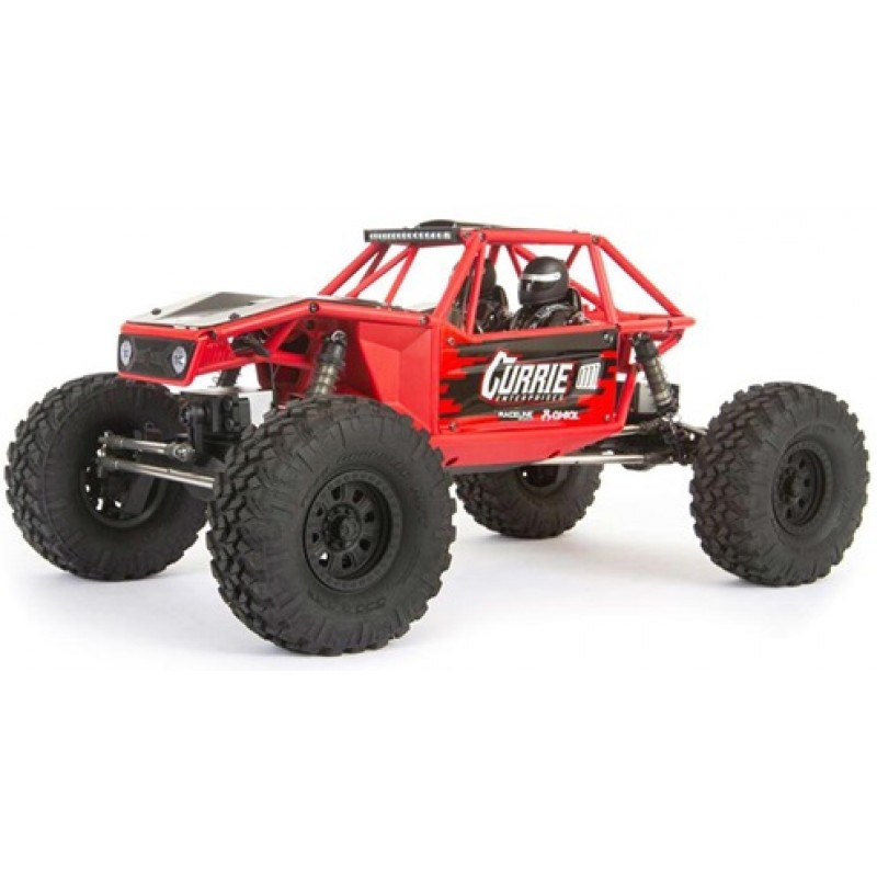 Axial Capra 1.9 4WS Unlimited Trail Buggy 1/10 RTR 4WD Rock Crawler (Red) w/DX3 2.4GHz Radio