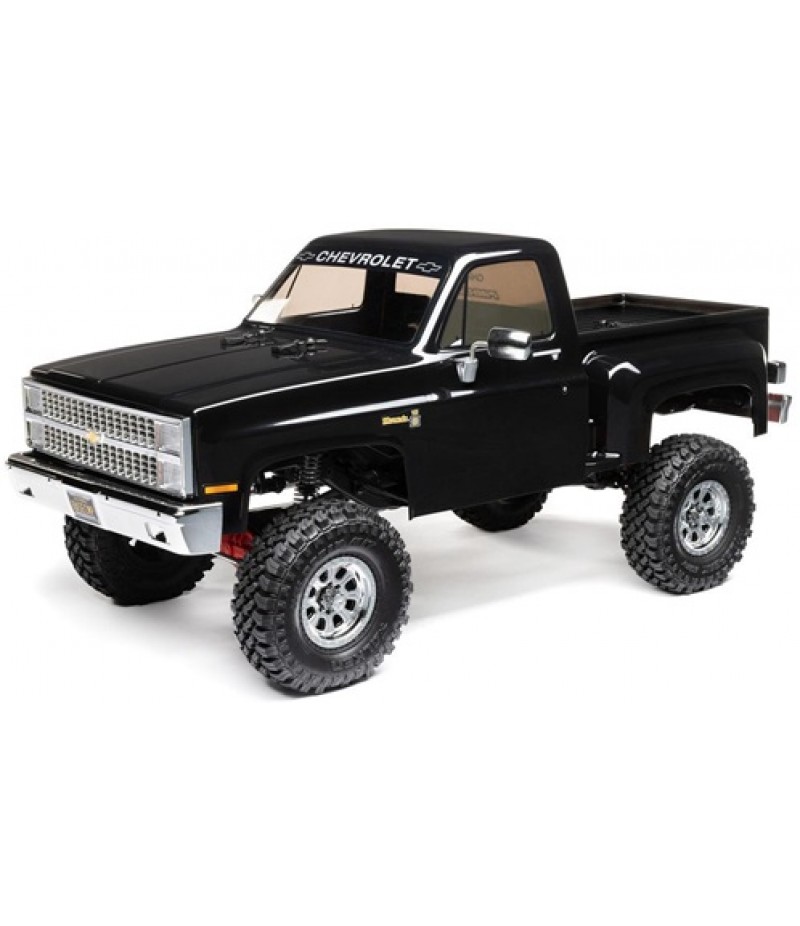 Axial SCX10 III 1982 Chevy K10 "Base Camp" RTR 4WD Rock Crawler (Black) w/2.4GHz Radio