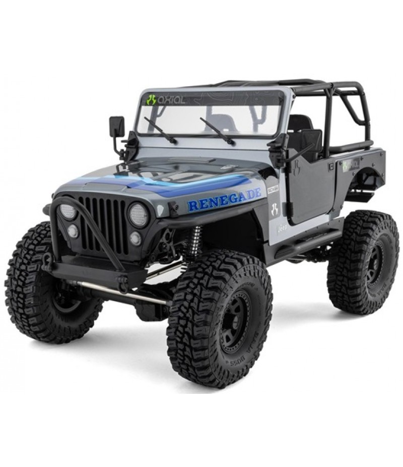 Axial SCX10 III Jeep CJ-7 RTR 4WD Rock Crawler (Grey) w/DX3 2.4GHz Radio