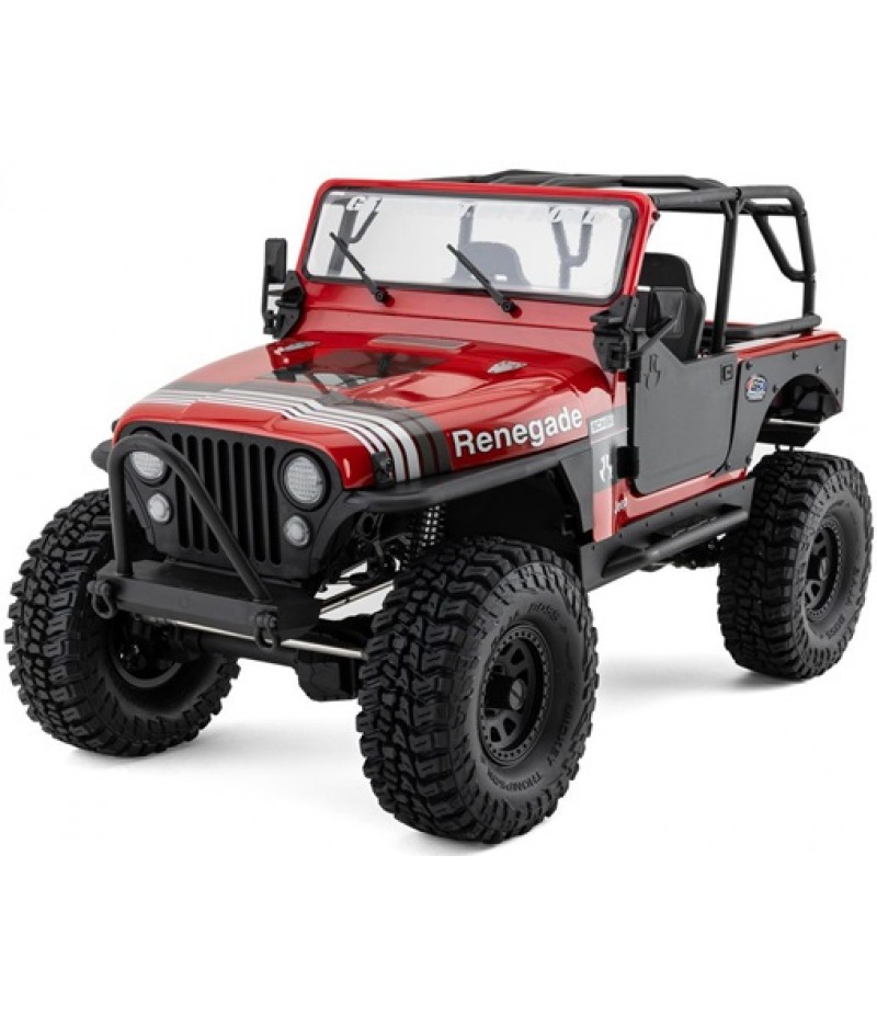 Axial SCX10 III Jeep CJ-7 RTR 4WD Rock Crawler (Red) w/DX3 2.4GHz Radio