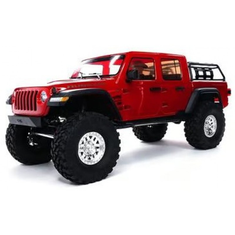 Axial SCX10 III "Jeep JT Gladiator" RTR 4WD Rock Crawler w/Portals (Red) w/DX3 2.4GHz Radio