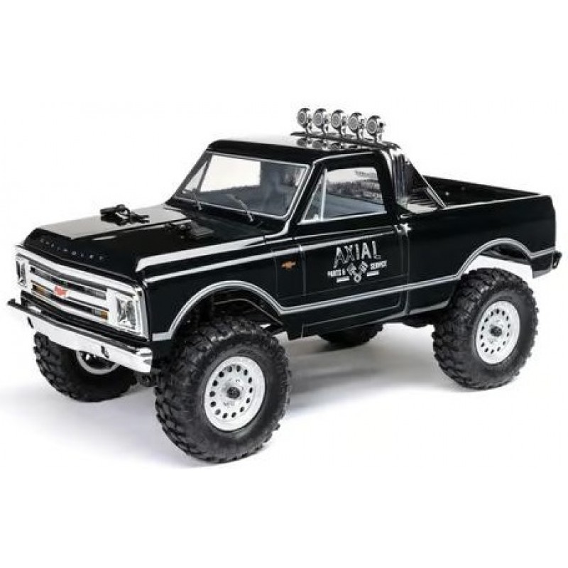 Axial SCX24 1967 Chevrolet C10 1/24 4WD RTR Scale Mini Crawler (Black) w/2.4GHz Radio