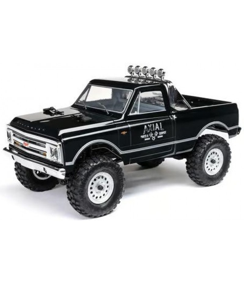 Axial SCX24 1967 Chevrolet C10 1/24 4WD RTR Scale Mini Crawler (Black) w/2.4GHz Radio