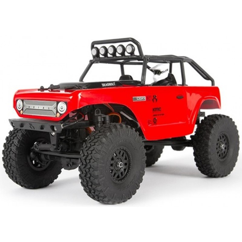 Axial SCX24 Deadbolt 1/24 Scale Electric 4WD RTR (Red)