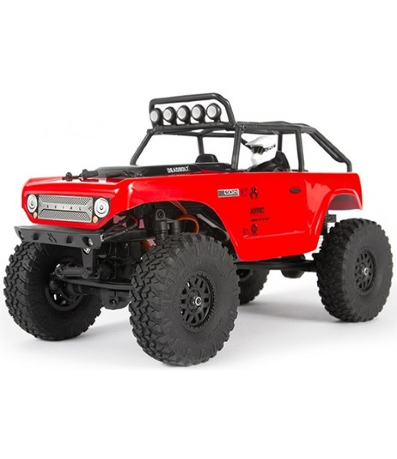 Axial SCX24 Deadbolt 1/24 Scale Electric 4WD RTR (Red)