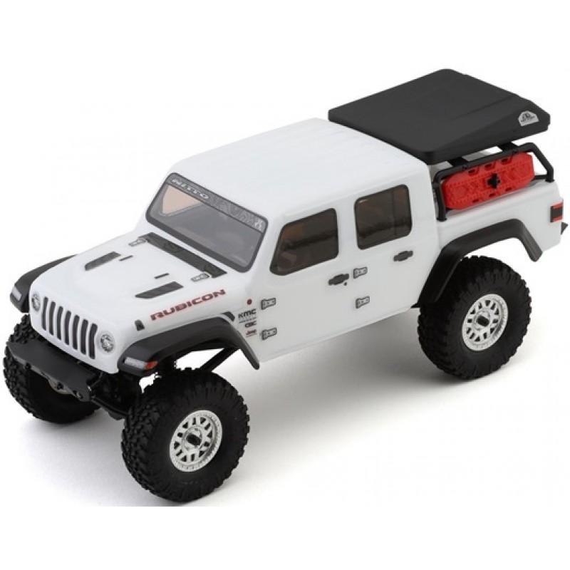 Axial SCX24 Jeep JT Gladiator 1/24 4WD RTR Scale Mini Crawler (White) w/2.4GHz Radio