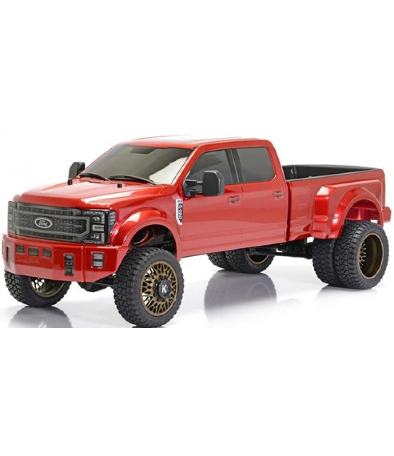 CEN Ford F450 SD KG1 Edition 1/10 RTR Custom Dually Truck (Candy Apple Red) w/2.4GHz Radio